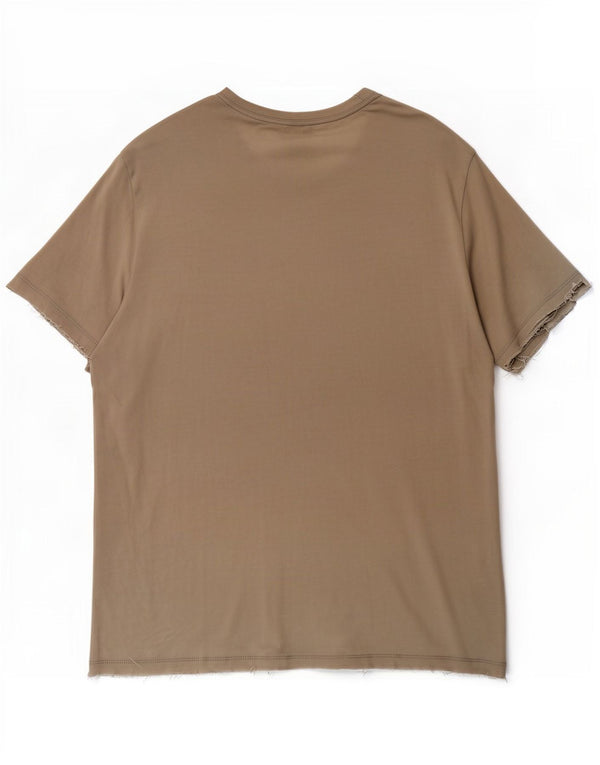 Nike T-shirt pour homme en coton beige 2XL