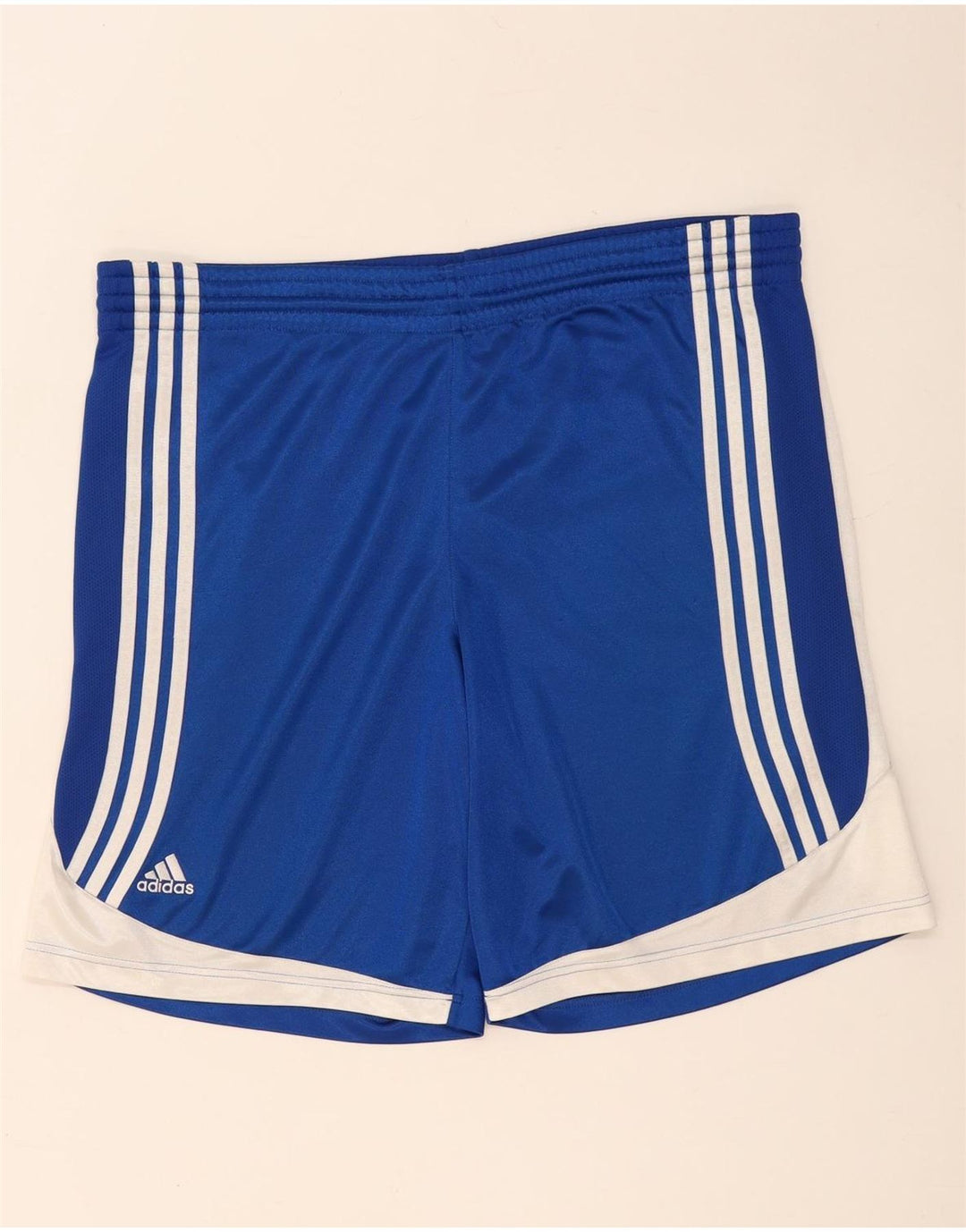 Adidas Short de sport Climalite pour homme en polyester color block Taille L