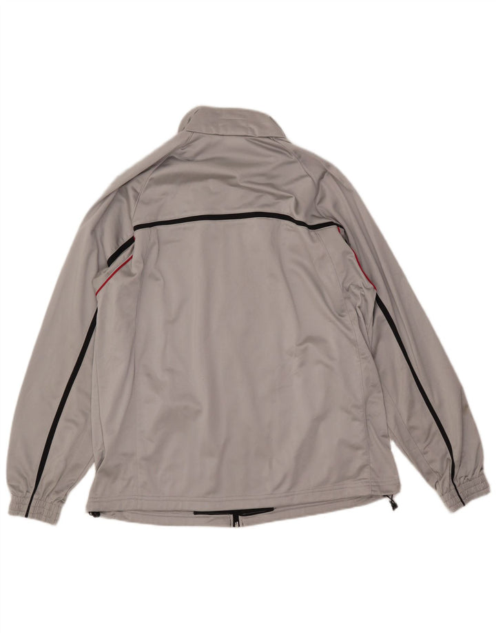 DIADORA Veste de Survêtement Homme UK 40 Gris Moyen Polyester