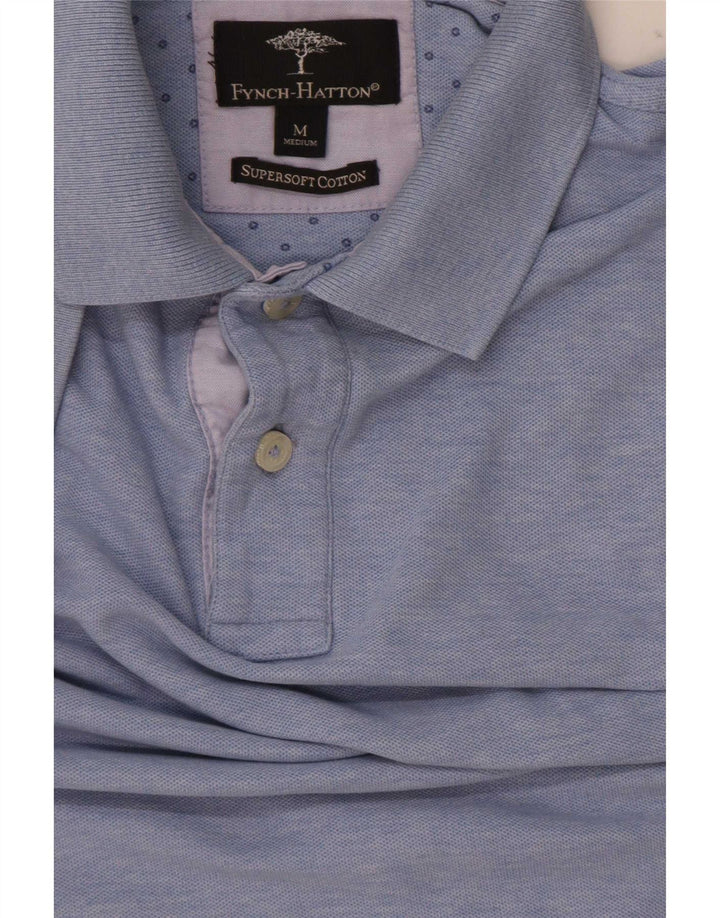 Fynch Hatton Polo Homme Bleu Moyen Coton