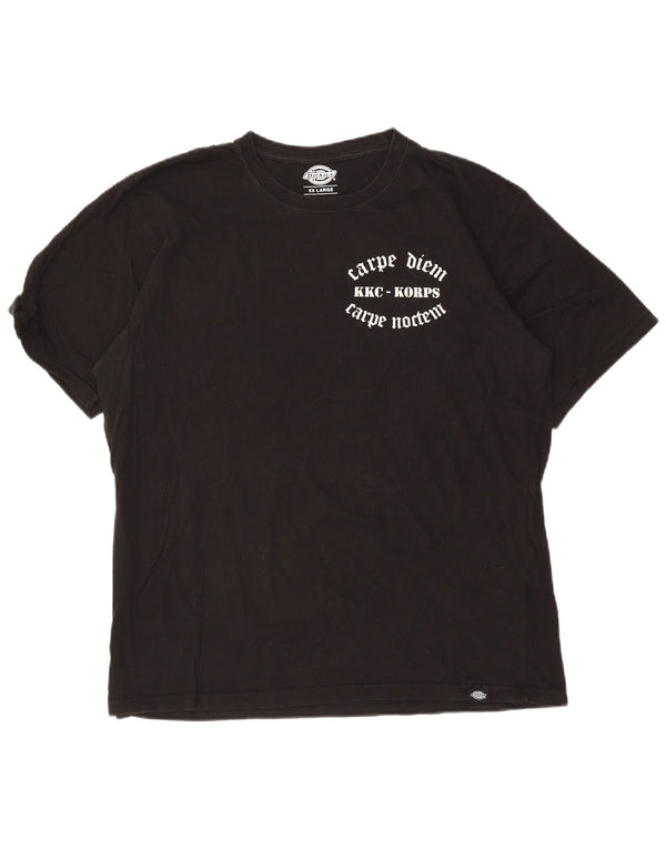 Dickies T-shirt graphique pour homme 2XL en coton noir