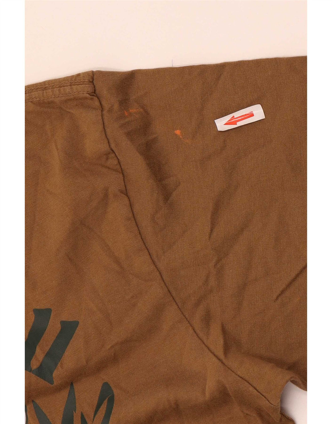 Vans T-shirt graphique coupe classique pour homme en coton beige moyen