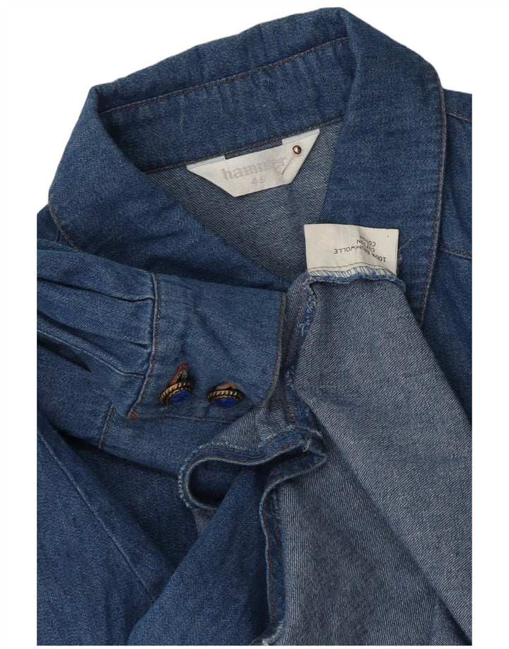 Hammer Chemise en Jean Oversize Femme EU 46 XL Bleu Coton