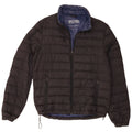 Michael Kors Veste matelassée pour homme UK 38 Small Bleu marine Nylon