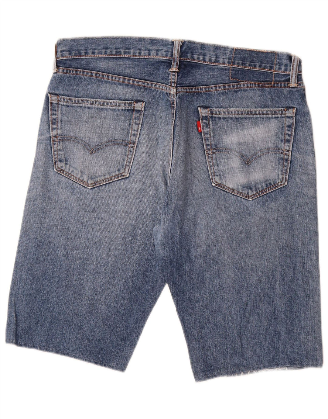 Levi's Short en jean vieilli W34 grand homme bleu coton