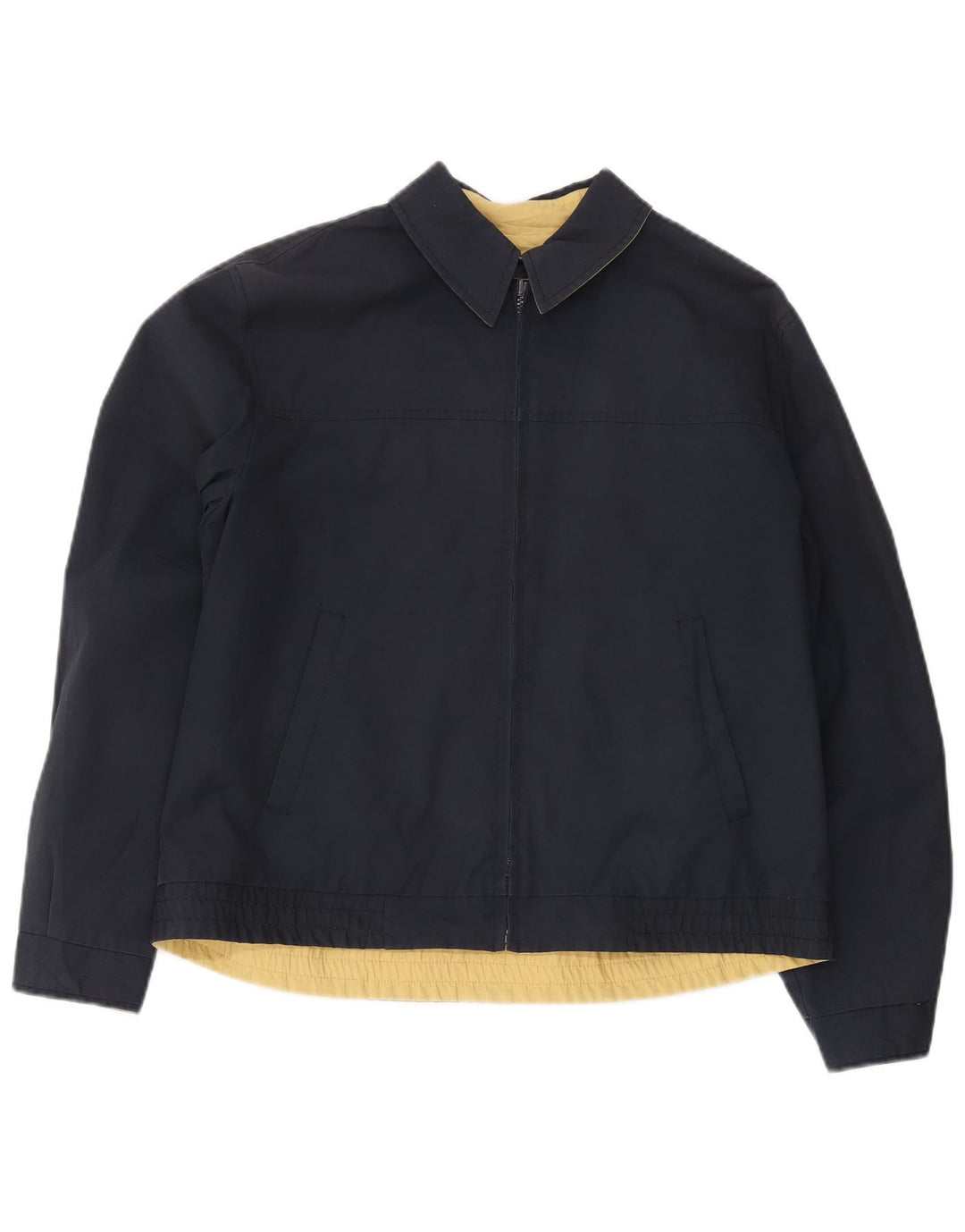 Veste Bomber Homme Vintage UK 38 Bleu Marine Moyen
