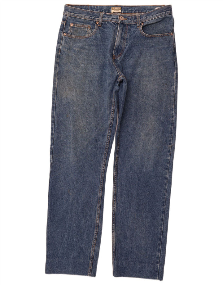 BRUGI Jean droit homme W34 L32 bleu coton