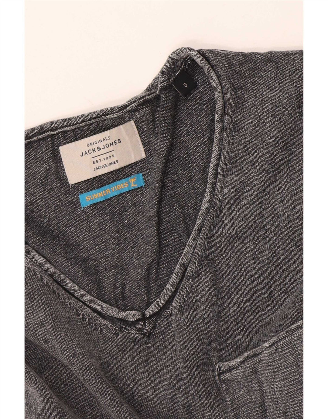 Jack & Jones Haut à manches longues pour homme Gris Taille S