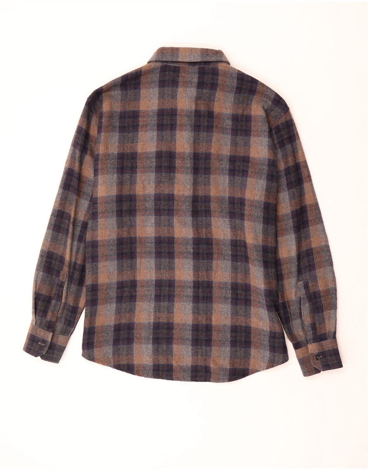 SEA BARRIER Surchemise Homme XL Gris Carreaux Acrylique