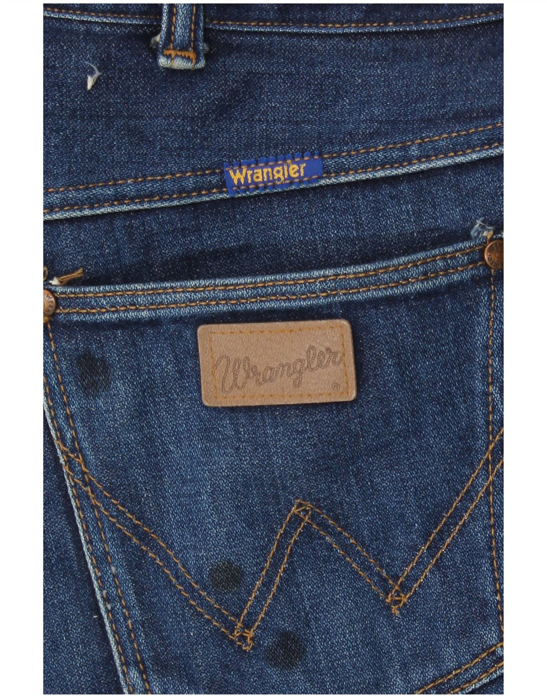 Wrangler Jean Droit Homme W40 L31 Bleu Marine