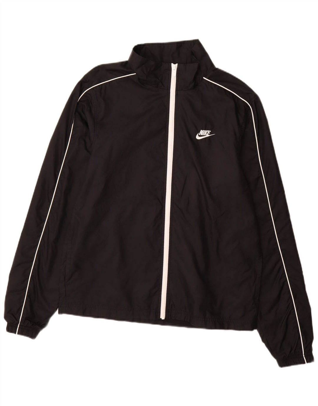 NIKE Veste de survêtement pour homme Noir moyen Polyester
