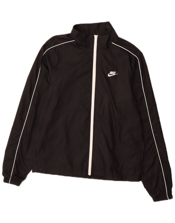 NIKE Veste de survêtement pour homme Noir moyen Polyester