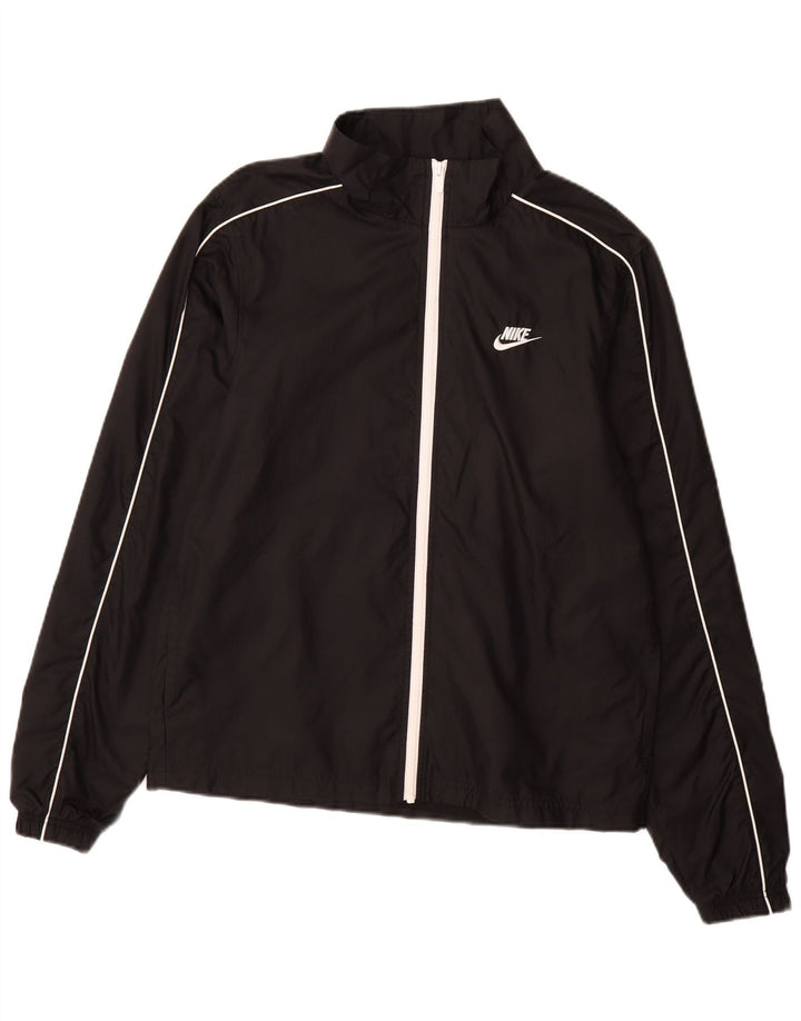 NIKE Veste de survêtement pour homme Noir moyen Polyester