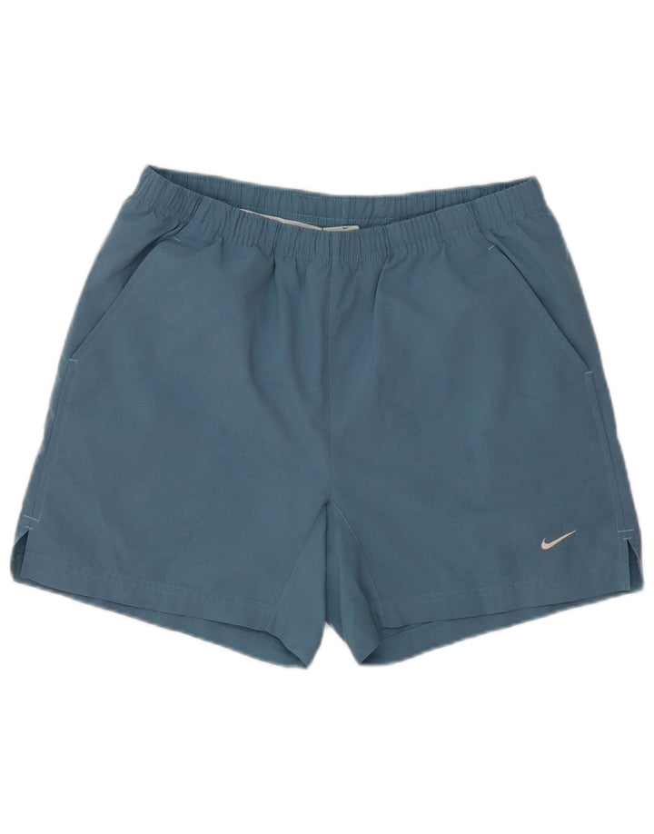 Nike Short de sport pour homme Medium W32 L6 Bleu Polyester Sports