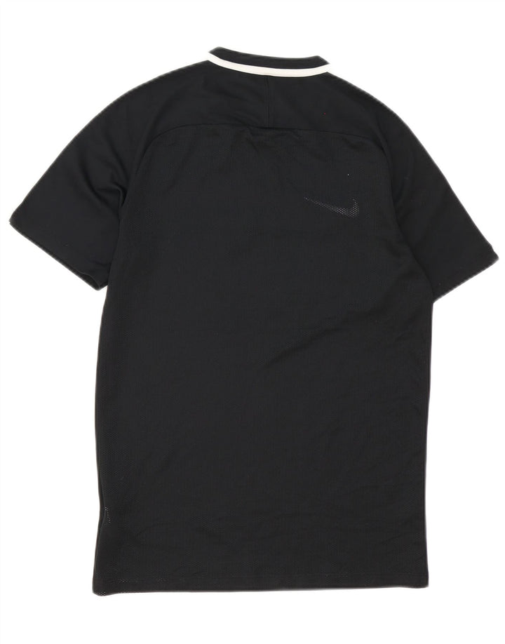 Nike Polo Dri Fit pour homme en polyester color block Taille S Noir