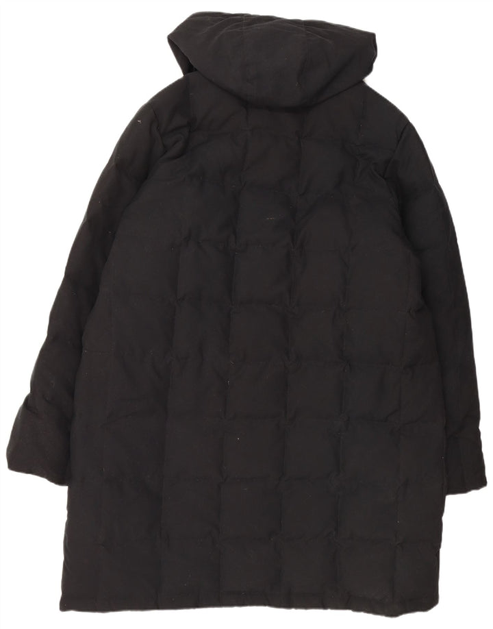 BRUGI Manteau matelassé à capuche pour femme IT 48 XL Noir Polyester