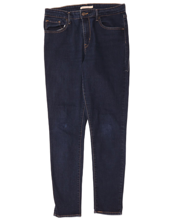 Levi's Jean Skinny Taille Haute 721 Femme W31 L30 Bleu Marine Coton