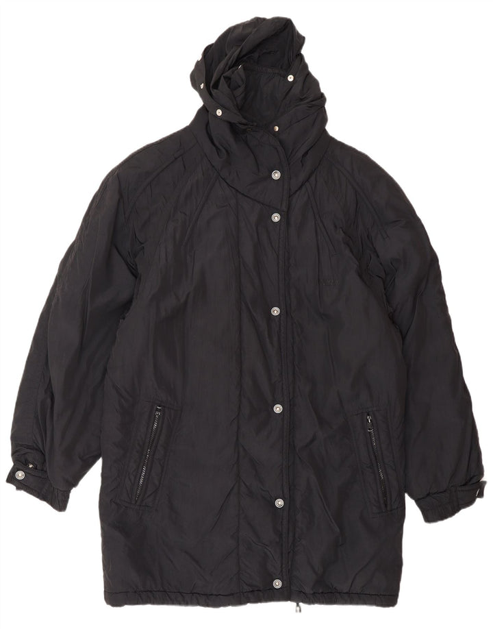 Colmar Manteau matelassé surdimensionné à capuche pour femme IT 44 Noir moyen