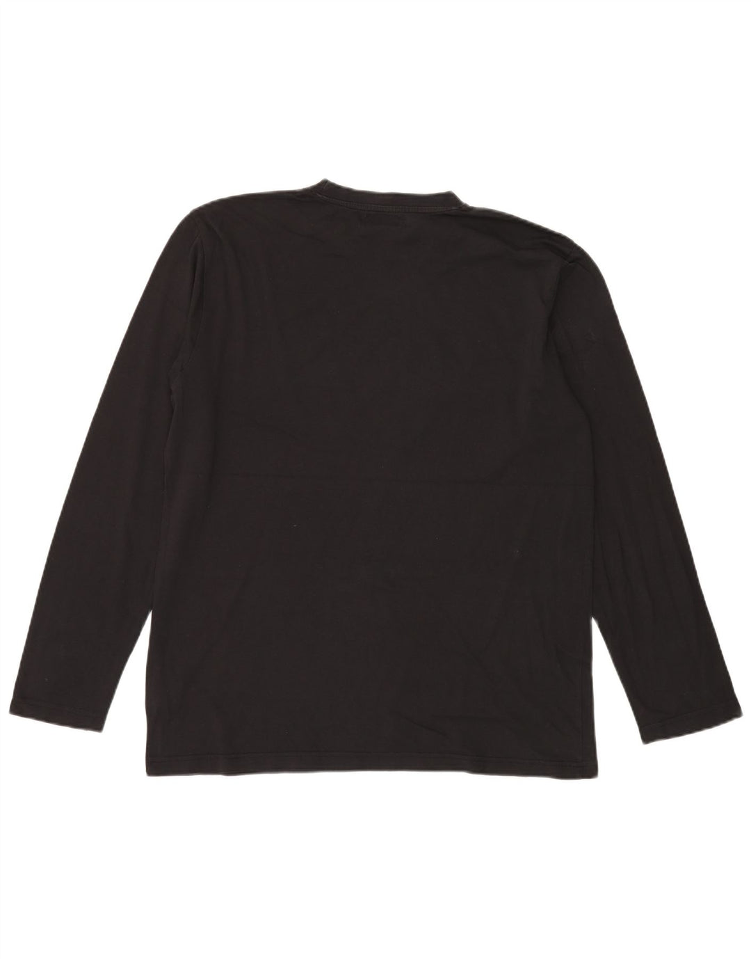 Kappa Haut Graphique Homme Manches Longues XL Noir Coton