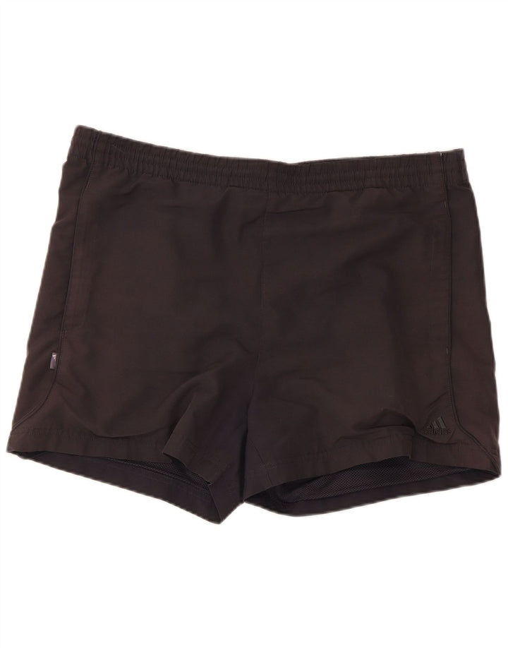 Adidas Short de sport homme gris moyen polyester
