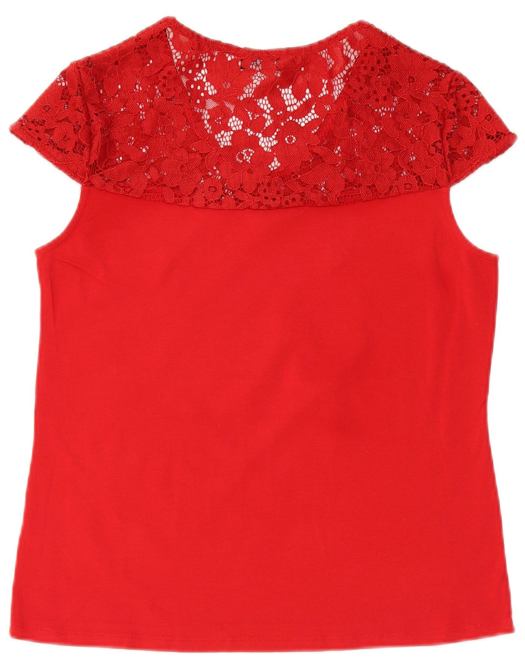 GUESS Chemisier Femme UK 12 Medium Rouge Floral