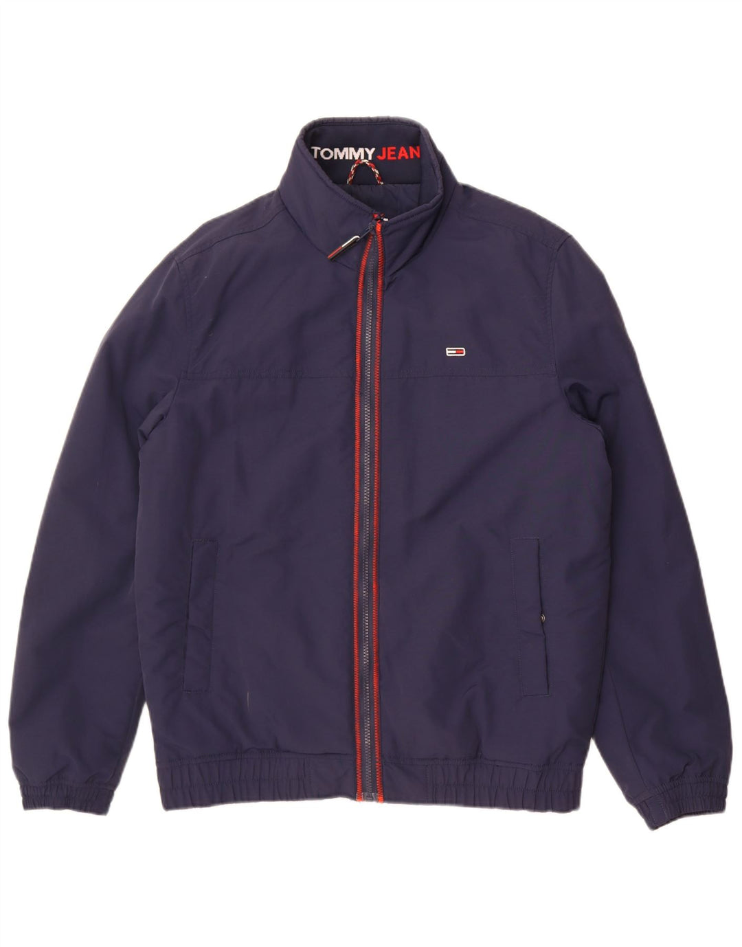 Tommy Hilfiger Veste bomber rembourrée pour homme UK 38 Bleu marine moyen Polyamide