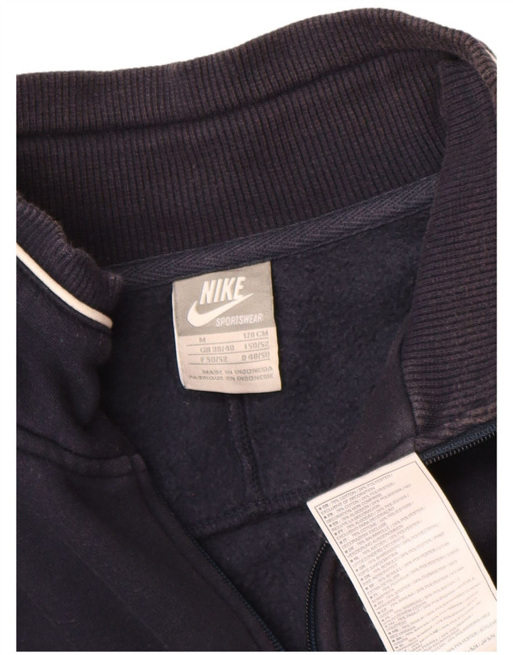 Nike Veste de survêtement pour homme UK 38/40 Bleu marine moyen en coton