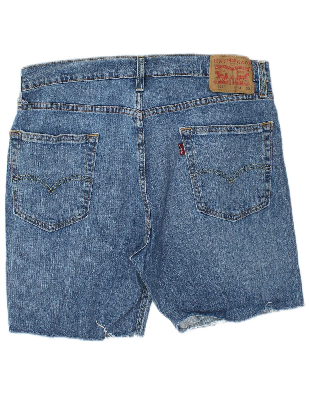 LEVI'S Short en Jean 527 Homme W34 Grand Bleu Coton