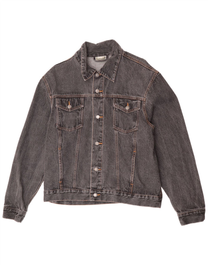 veste en denim homme vintage UK 42 XL Coton Gris