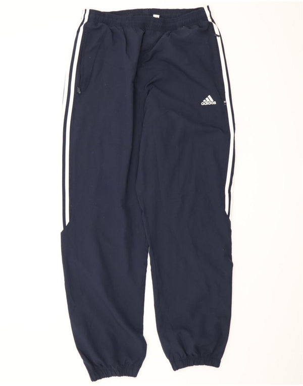 Adidas Pantalon de survêtement pour homme Pantalon de jogging Large Bleu marine Polyester