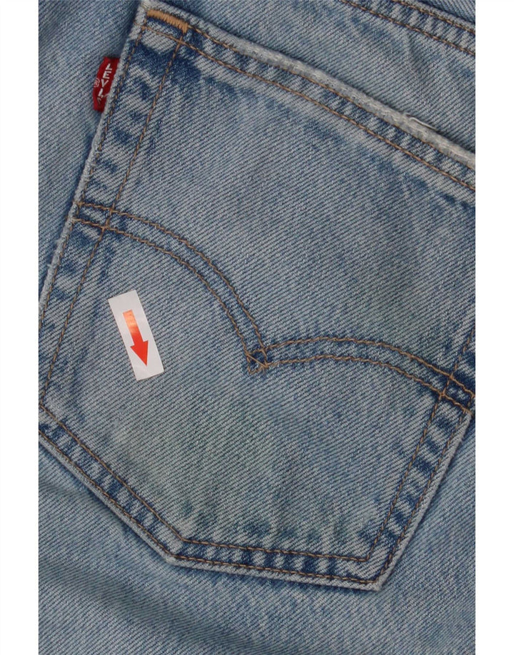 Levi's Jean Bootcut Femme Effet Déchiré W29 L33 Bleu Coton