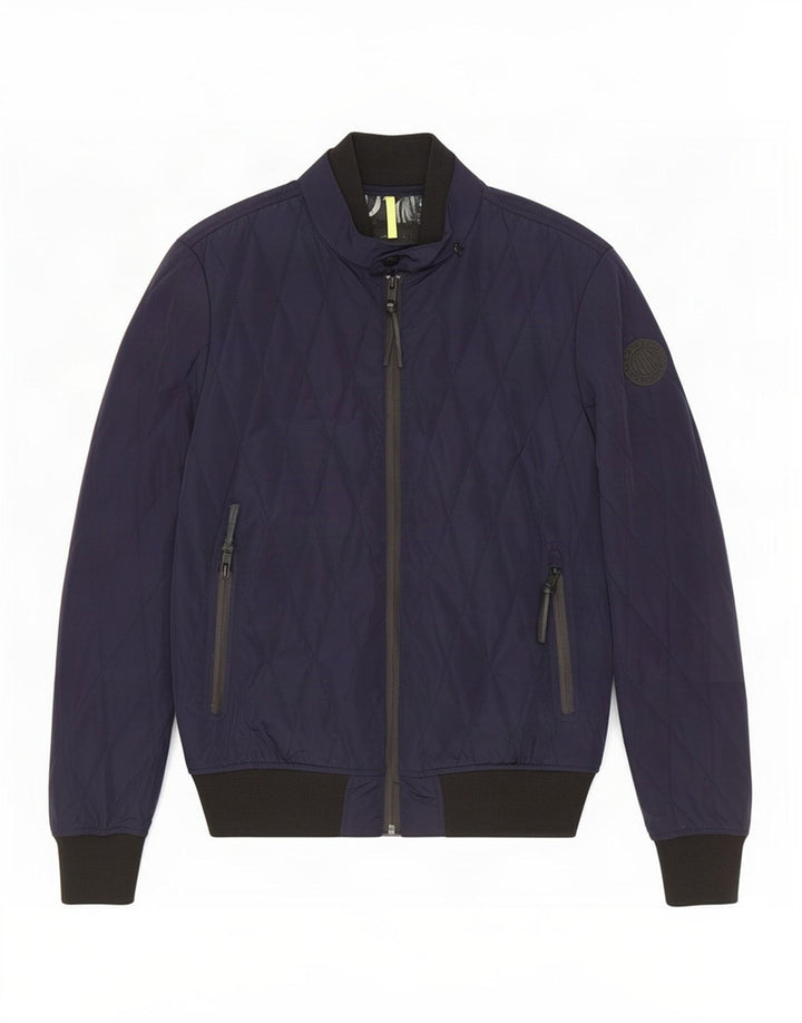 Replay Veste matelassée pour homme UK 38 Bleu marine moyen Polyester
