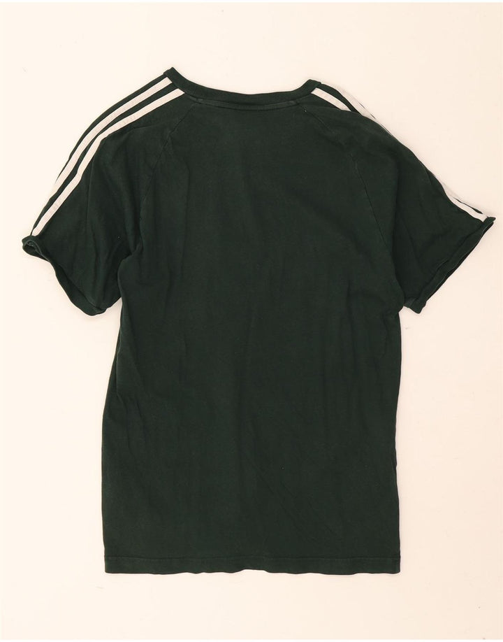 Adidas T-Shirt Homme Vert Moyen Coton