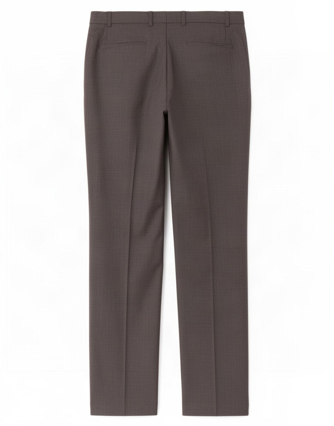 Marks & Spencer Pantalon de Costume Droit Homme W40 L33 Gris Laine