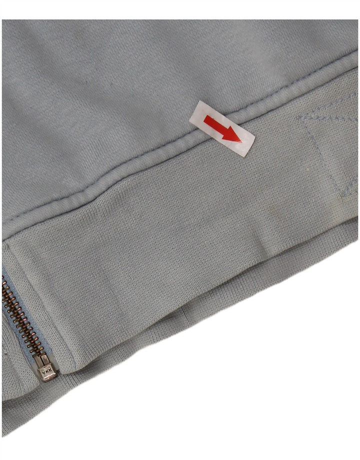 Nike Pull à capuche zippé graphique pour garçon 13-14 ans XL Bleu Colorblock Coton