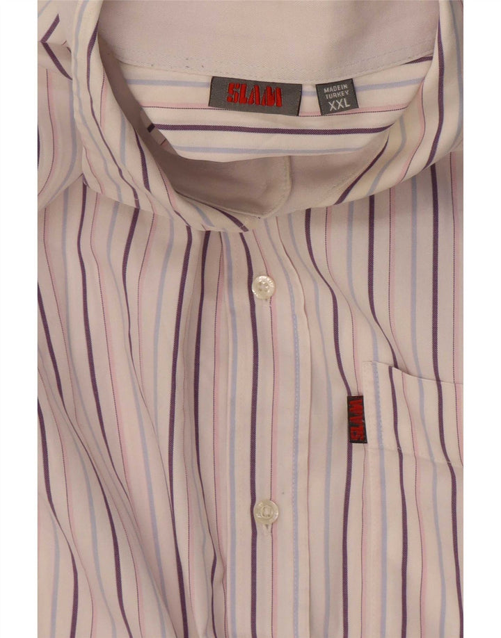 Chemise Homme Slam 2XL Rayée Multicolore