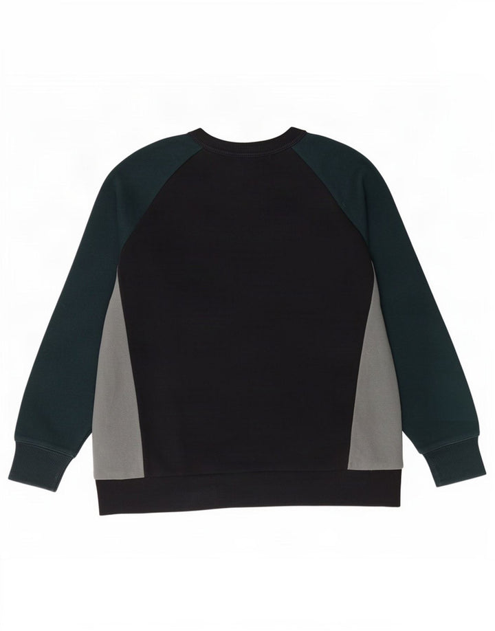 Zara Sweat-shirt pour homme Noir moyen Colourblock