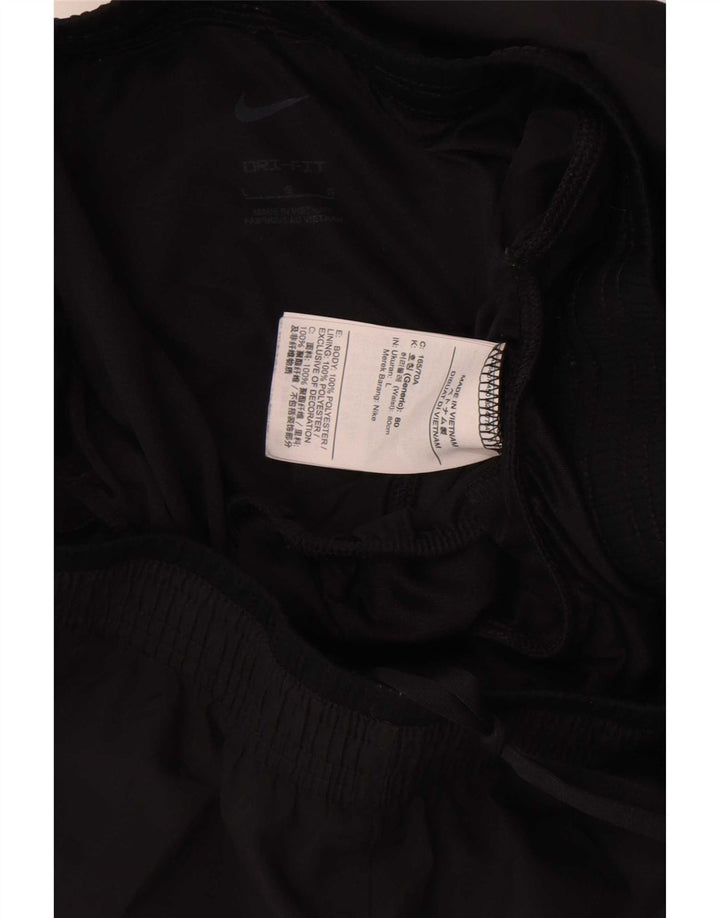 Nike Short de sport Dri Fit pour femme UK 16 Large Noir Polyester