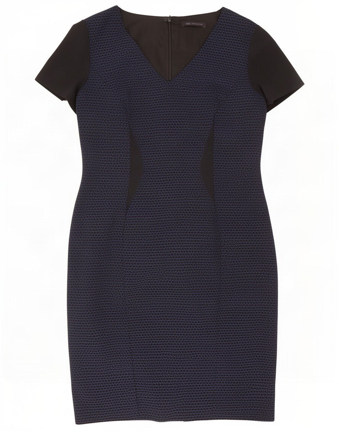 Marks & Spencer Robe fourreau pour femme UK 44 Bleu marine moyen Colourblock