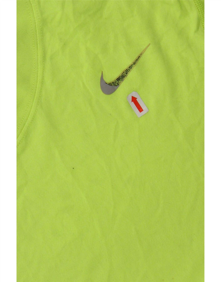 NIKE Hommes Dri Fit T-Shirt Haut Large Vert Polyester