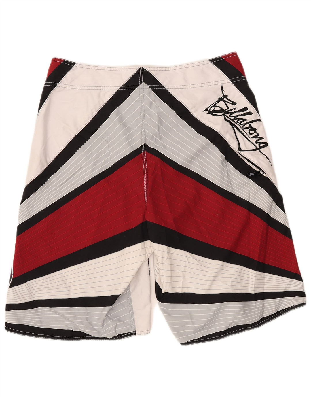 BILLABONG Short de Bain Graphique pour Homme Grand Rouge Colorblock Polyester