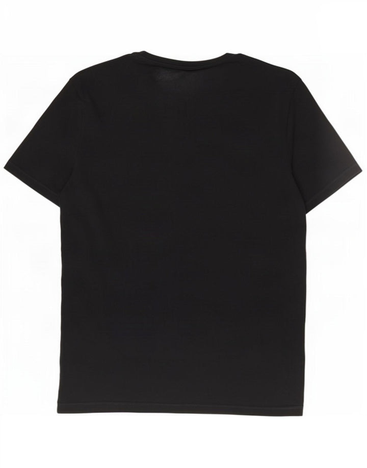 Cos T-Shirt régulier pour hommes, grand, en coton noir