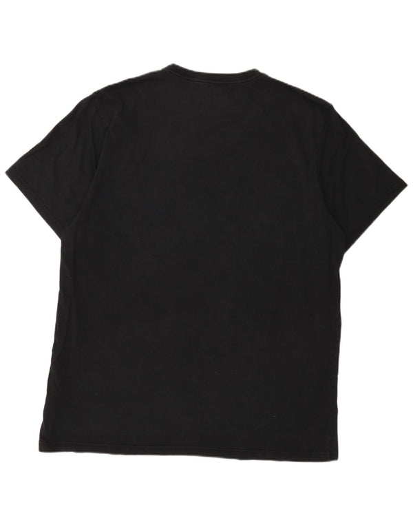 Converse T-shirt graphique pour homme XL Noir Coton
