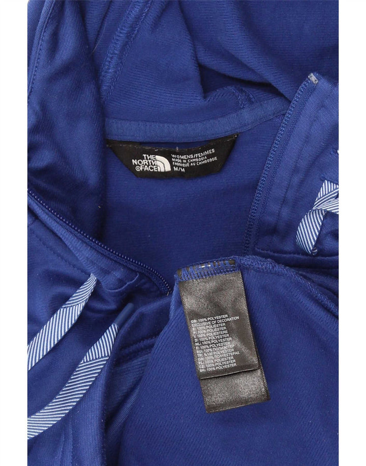 The North Face Pull à capuche zippé pour femme UK 12 Bleu moyen Polyester