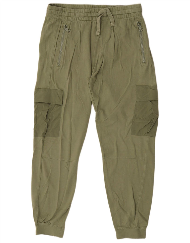 Bear Pantalon de survêtement cargo pour homme en coton kaki Taille L