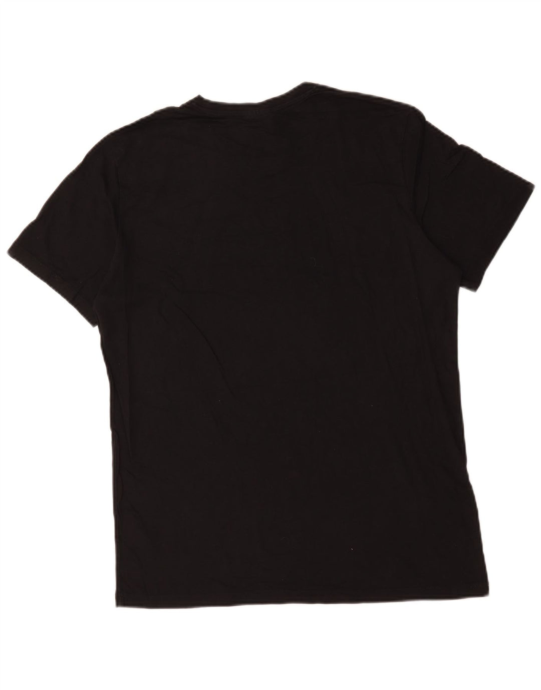 Hugo Boss Hommes T-Shirt Top Large Noir Coton