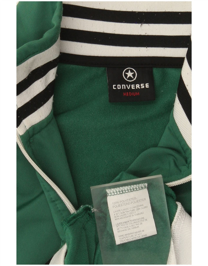 Converse Veste de survêtement pour femme UK 14 Vert moyen Colourblock