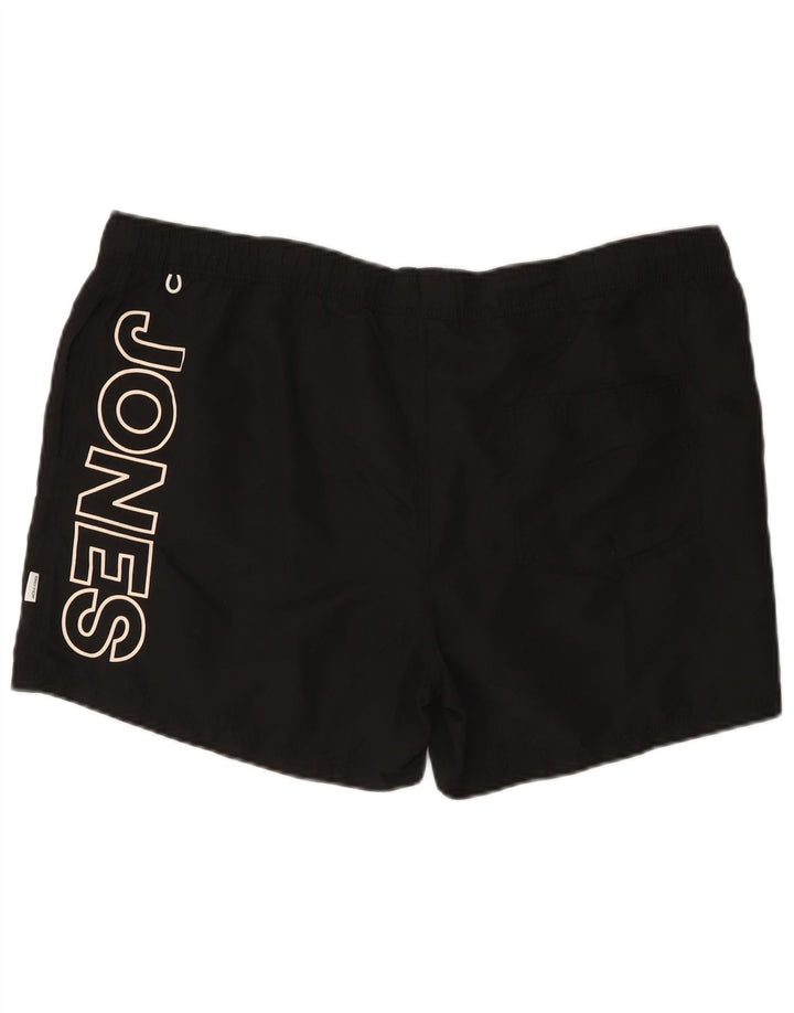 Jack & Jones Short de Bain Graphique Homme 2XL Noir Polyester