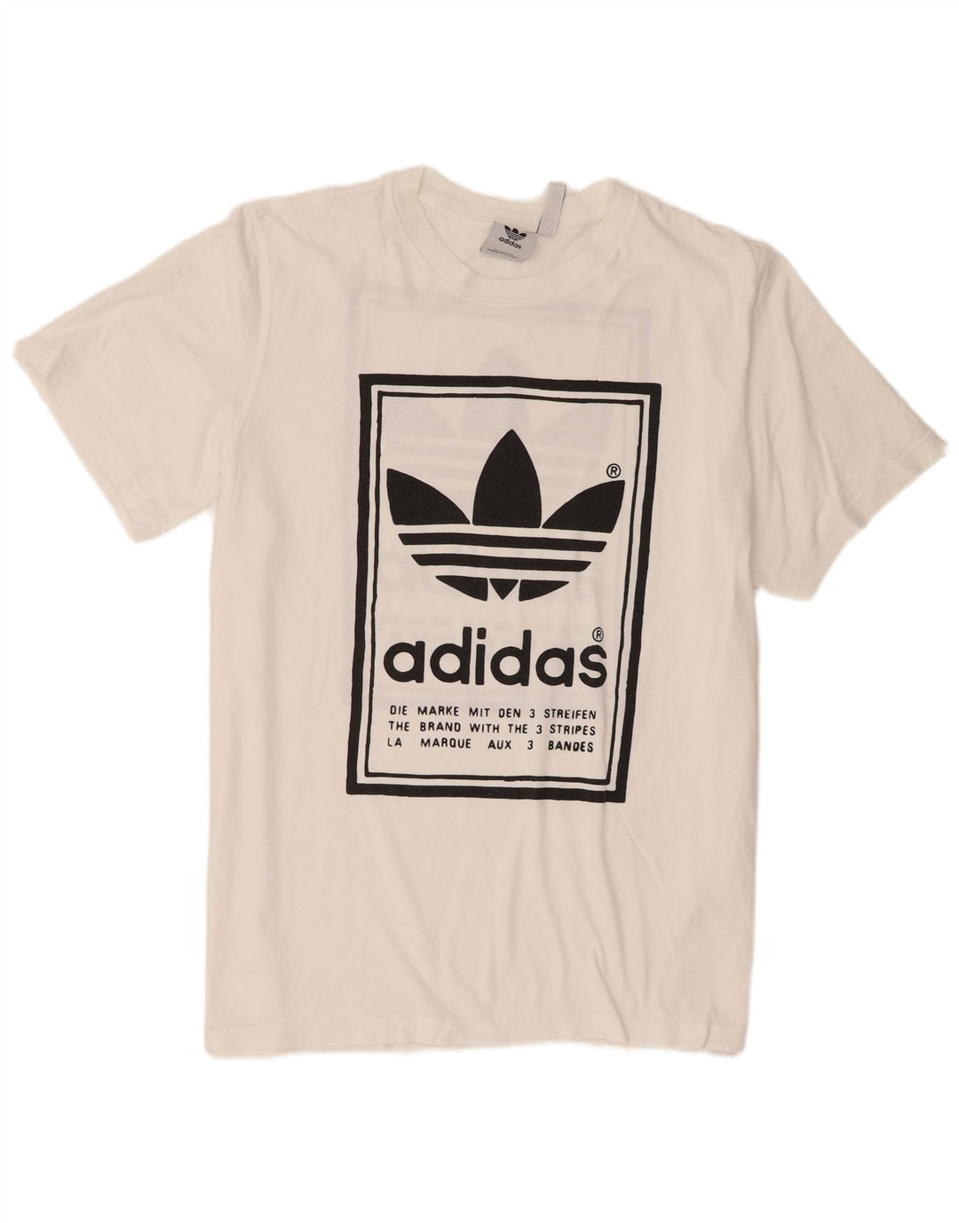 Adidas T-shirt graphique pour homme XL Blanc