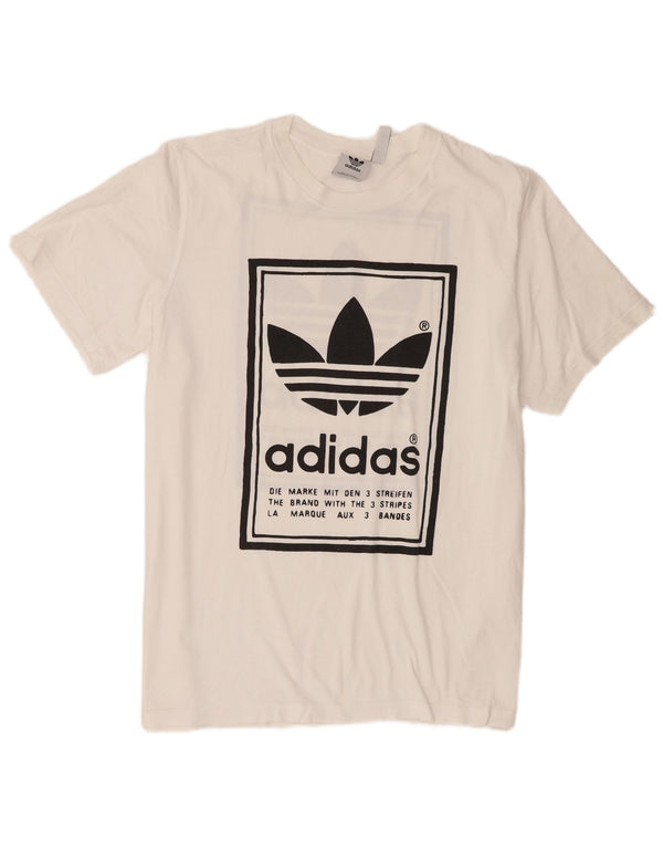 Adidas T-shirt graphique pour homme XL Blanc